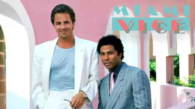 Miami Vice I due protagonisti di Miami Vice.