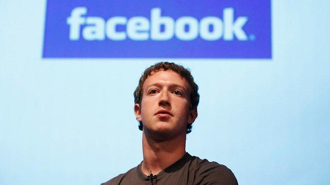Il fondatore di Facebook La foto di Mark Zuckerberg