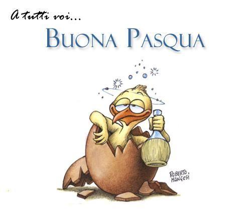 Un disegno divertente per la Buona Pasqua - Immagini divertenti per auguri di Buona Pasqua