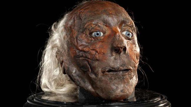 Il filosofo e giurista Jeremy Bentham protagonista di una mostra a lui dedicata alla UCL La testa del filosofo inglese