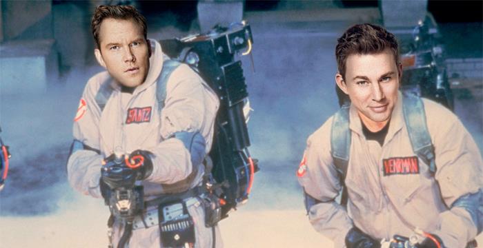 Chris Pratt E Channing Tatum dei panni dei Ghostbusters