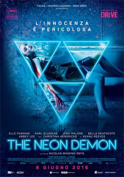 La locandina di The Neon Demon