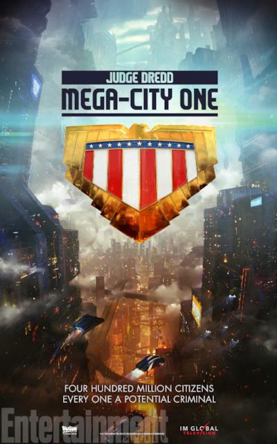 L'ambientazione futuristica della nuova serie TV su Judge Dredd
