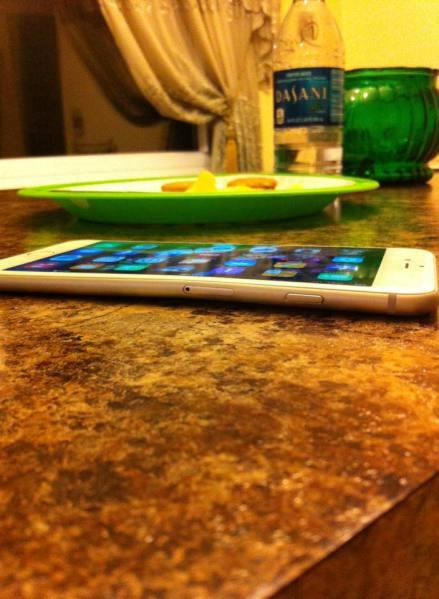 iPhone 6 piegato