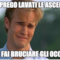 TI PREGO LAVATI LE ASCELLE MI FAI BRUCIARE GLI OCCHI