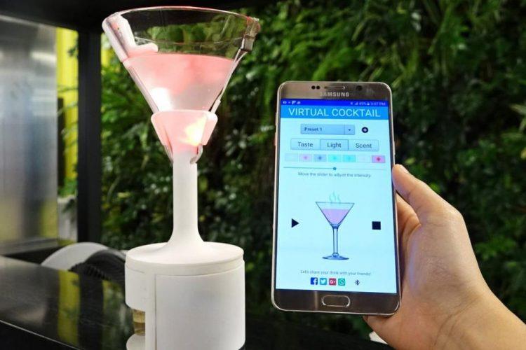 Vocktail si collega allo smartphone
