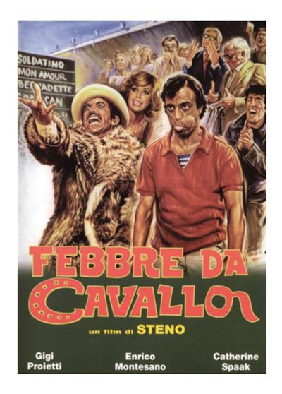 La locandina di Febbre da cavallo