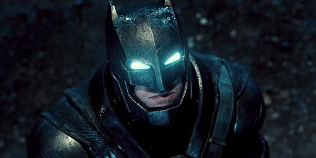 Il costume di Batman in Batman v Superman