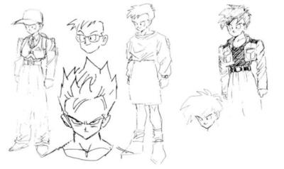 Il look differente di Gohan