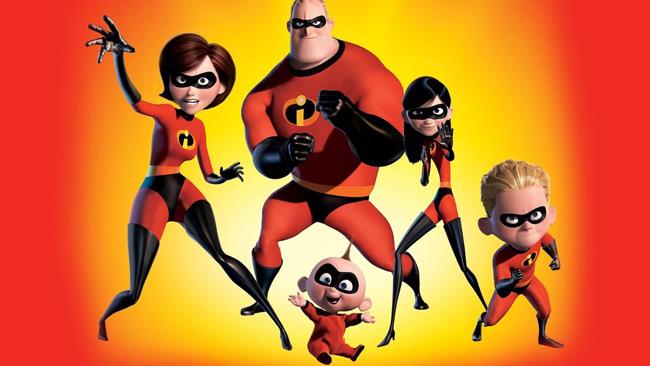 La famiglia Parr Gli Incredibili