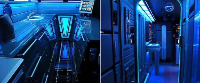 L'appartamento a tema Star Trek