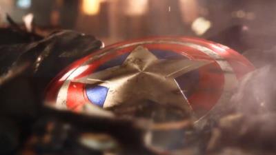 Lo scudo di uno degli Avengers