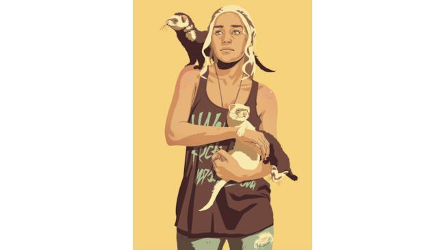 Daenerys Targaryen in stile anni '90