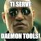 ti serve daemon tools!