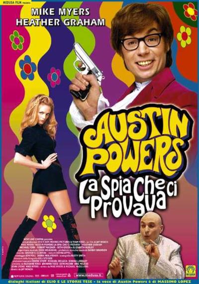 La locandina de Austin Powers: La Spia Che Ci Provava