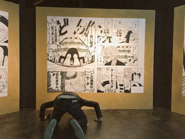 Tavole di Eiichiro Oda in esposizione alla Tokyo One Piece Tower