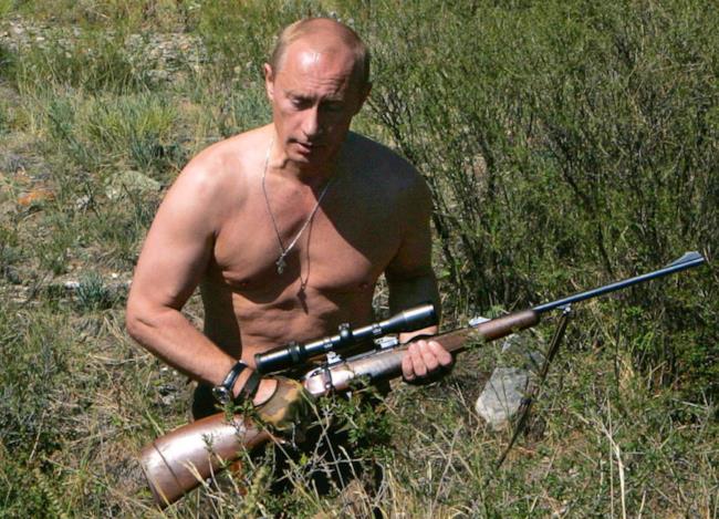 Putin a caccia