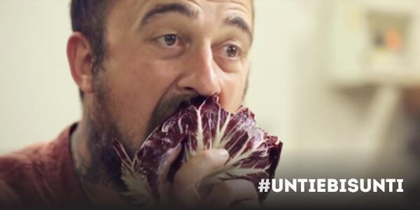 Rubio mangia il radicchio di Chioggia
