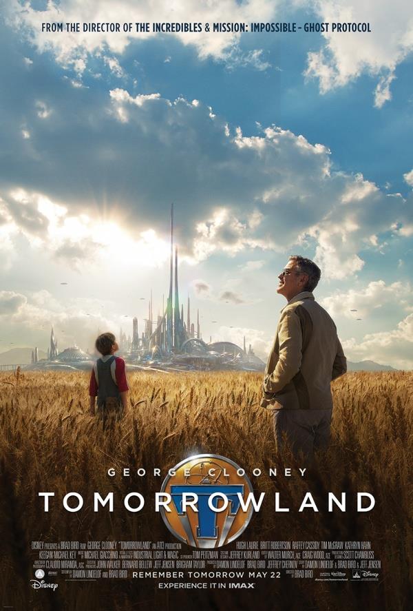 La locandina ufficiale di Tomorrowland (2015)
