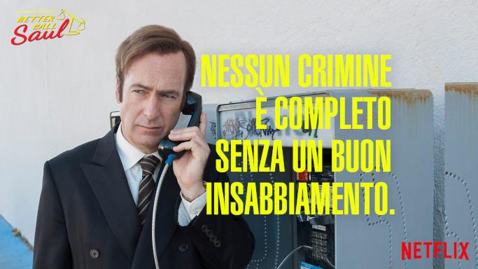 James McGill al telefono