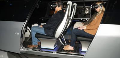 Il testing del taxi tramite la realtà aumentata