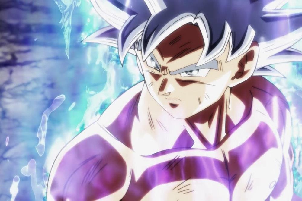 Il protagonista Goku in Dragon Ball Super