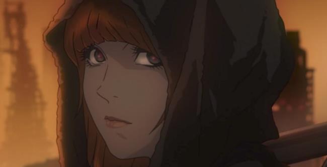 Una delle protagoniste di Blade Runner Black Out 2022 Prima immagine per Blade Runner Black Out 2022