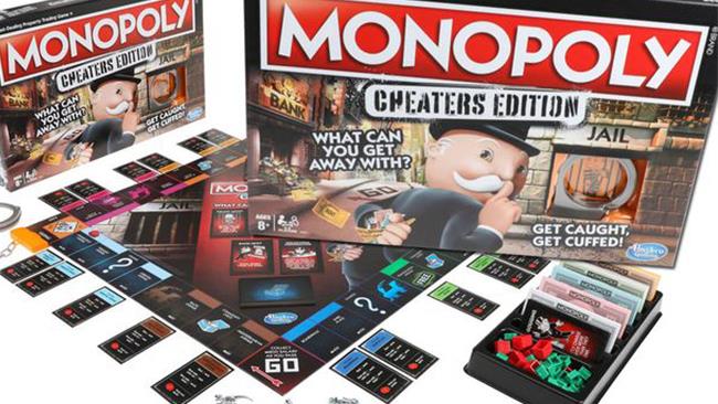 La nuova edizione di Monopoly La foto della nuova edizione di Monopoly pensata per ci bara