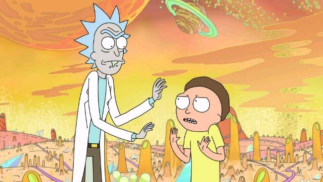 Rick e Morty Un'immagine dei protagonisti della serie animata