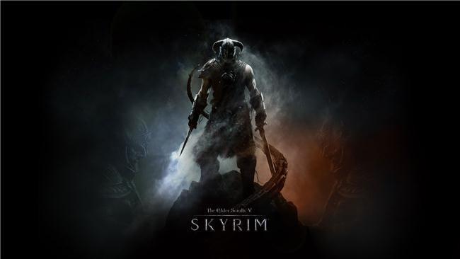 La locandina del quinto capitolo Il protagonista di The Elder Scrolls V: Skyrim