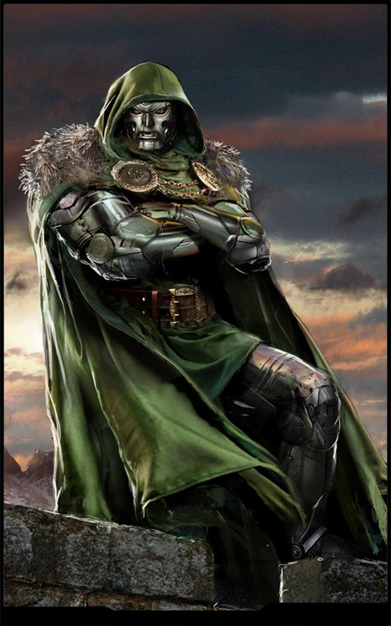 Il Doctor Doom in tutta la sua cattiveria