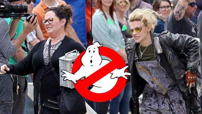 Prima foto ufficiale e scatti dal set per il reboot di Ghostbusters Prime foto dal set di Ghostbusters