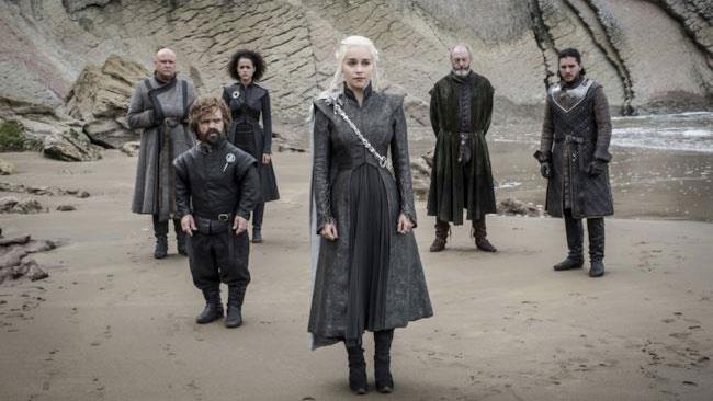 La foto di parte del cast Un frame della settima stagione