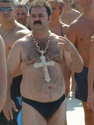 Macho man da spiaggia