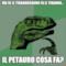 ma se il tirannosauro fa il tiranno... il petauro cosa fa?