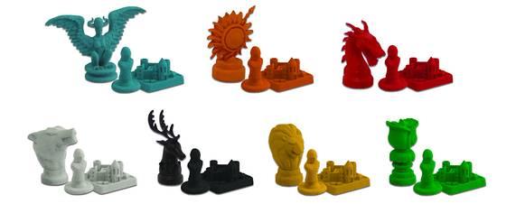 Le pedine del Risk di Game of Thrones