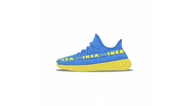 IKEA FRAKTA trasformata in un paio di sneakers