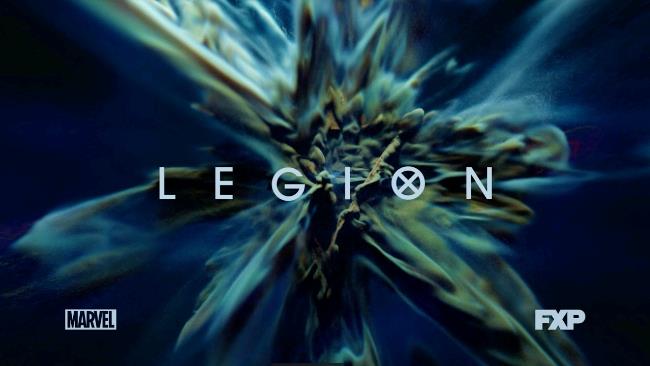 Un'immagine promozionale dello show Il logo di Legion