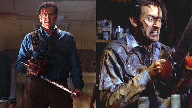 Prima immagine ufficiale di Bruce Campbell in Ash vs Evil Dead Bruce Campbell nel ruolo di Ash