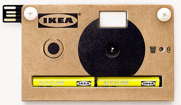 KNÄPPA, la macchina fotografica di cartone by IKEA La fotocamera di cartone KNÄPPA by IKEA