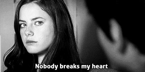 GIF che dice nessuno rompe il mio cuore