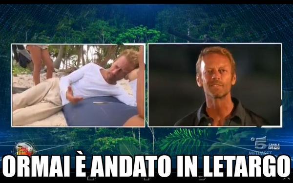 Rocco annuncia che il Boa Rosa è in letargo