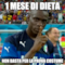 1 mese di dieta non basta per la prova costume