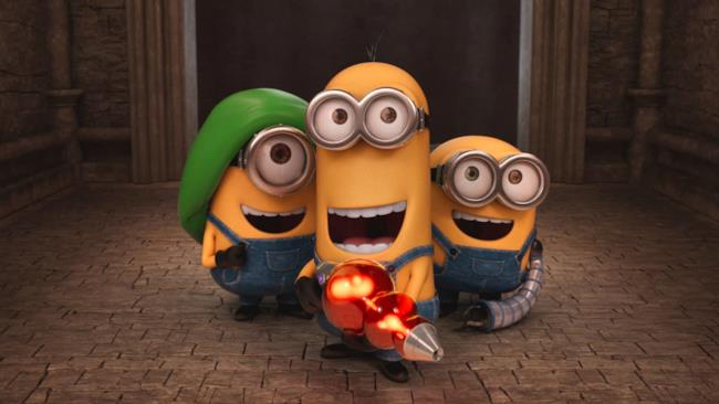 I protagonisti del film di Minion: Kevin, Stuart e Bob