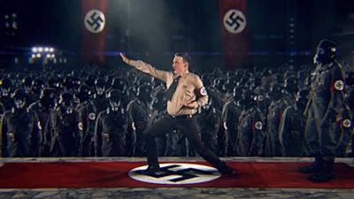 Il villain Adolf Hitler in Kung Fury