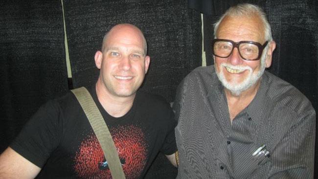 George e Cameron Romero George Romero e il figlio