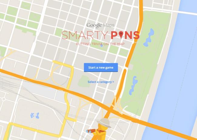 Google lancia un giochino che mette alla prova la tua conoscenza della geografia Schermata di lancio di Google Smarty Pins