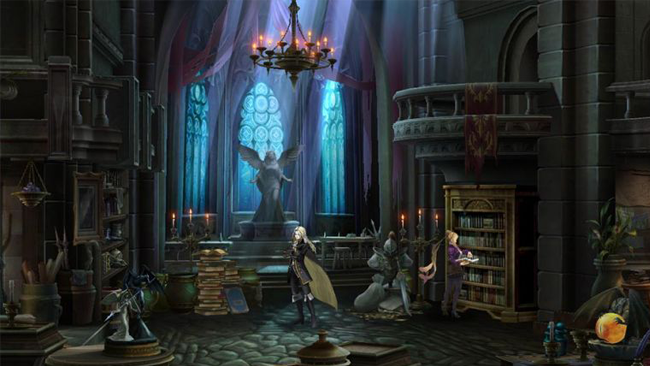 Castlevania si prepara a sbarcare su iPhone e iPad Uno screenshot di Castlevania: Grimoire of Souls