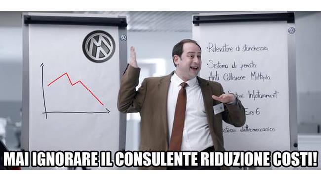 Il consulente costi Volkswagen in azione