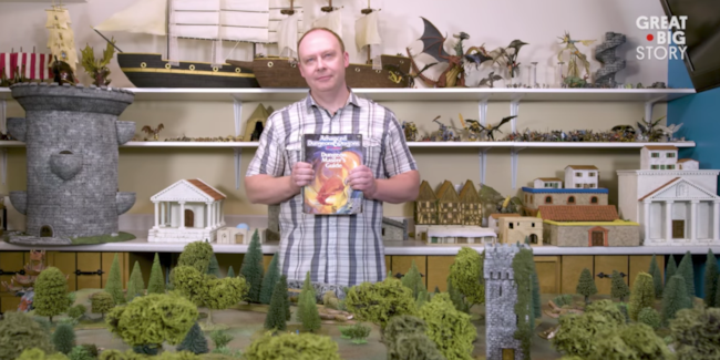 Uomo continua una partita a Dungeons & Dragons da 35 anni Robert Wardhaugh